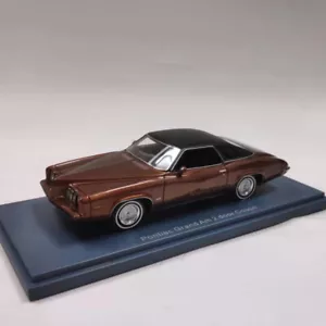 NEO 1/43 Scale Resin Model Pontiac Grand Am 2 door Coupe 1973 METAL BROWN - Picture 1 of 3