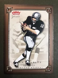 Fleer Greats 2004 enmarcado Ken Stabler #31 de corte casi nuevo - Imagen 1 de 4
