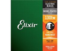 Elixir 15432 Nanoweb Single Bass Medium B .130TW Taper Wound