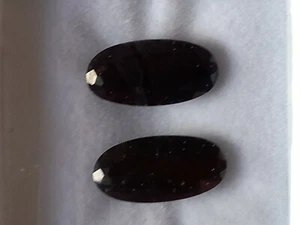 Black Tourmaline 2 Loose Gemstone 16x8mm 8.51cts - Bild 1 von 4