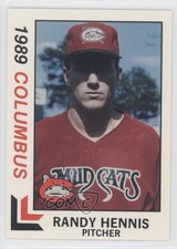 1989 Best Columbus Mudcats Randy Hennis #9