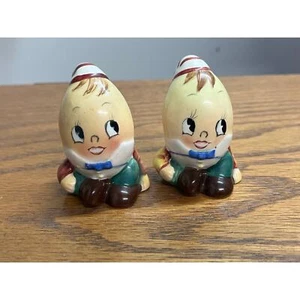Vintage Miyao Humpty Dumpty Japan Salz Pfefferstreuer - Bild 1 von 6