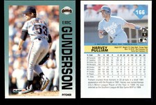 RARE! 1992 Fleer Wrong Back ERROR Card 1st Run Print Errors * YOU PICK *