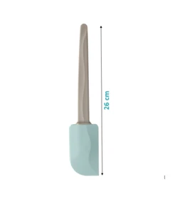 IKEA Silicon Rubber Spatula Beige/Blue NEW - Picture 1 of 4