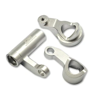 GPM Racing Aluminium Lenkung Montagesatz silber: Team Corally 1/10 Sketer XL4S - Bild 1 von 4