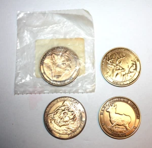 Lot of 4) North American Hunting Club Collectors Medallion Coins. - Picture 1 of 10
