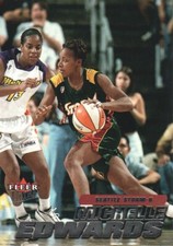 2001 Ultra WNBA Basketball #71 Michelle Edwards Seattle Storm