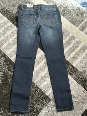 Mudd Jeans Girls Size 10 Mid Rise Leggings Dark wash Brand New - Image 1 of 4