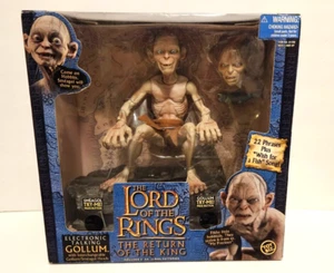 Lord Of The Rings ~ Return Of The King ~ Electronic Talking Gollum ToyBiz 2003 - Picture 1 of 10