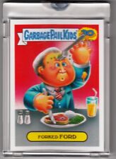 2015 GARBAGE PAIL KIDS 30TH ANNIVERSARY FORKED FORD BLANK BACK PROOF 1/1 W COA