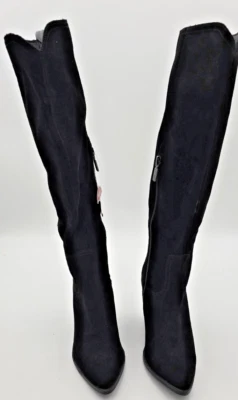 Bota alta impermeable Blondo Willow para mujer 5,5 M gamuza negra cremallera occidental nueva con etiquetas Foto 1 de 4