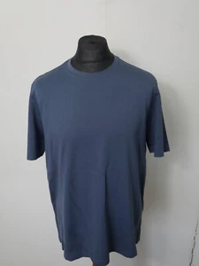 Primark Slim Fit Short Sleeved 100% Cotton T Shirt Blue XXL 2XL (T369) - Picture 1 of 7