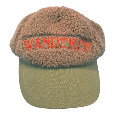 NUEVO SIN ETIQUETAS Top Paw Perro Gorra de Béisbol Gorra Wanderer Verde Sherpa Correa Elástica L/XL Foto 1 de 4