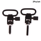 2 PCS Quick Detach Sling Swivels Studs Hunting Accessories Rifle Carbon Stee  WB