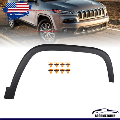 Para Jeep Cherokee 2014-2018 arco de rueda guardabarros moldura acampanada lado derecho Foto 1 de 4