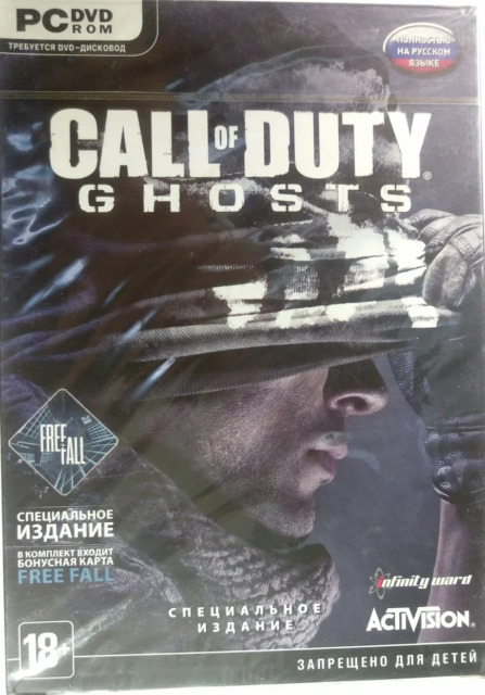 Call of Duty Ghosts PC DVD-Rom Game Activision Used 2013