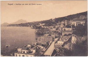NEAPEL - POSILLIPO MIT BLICK AUF DEN BERG EPOMEO -91472- - Bild 1 von 1