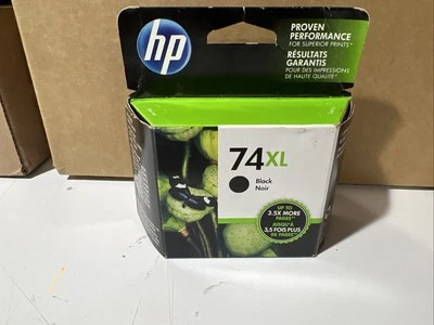 Новый HP 74XL черный высокопроизводительный чернильный картридж запечатанный (гарантия истекла) - Изображение 1 из 4
