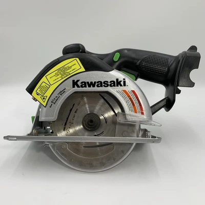 Kawasaki 21.6V Cordless Circular Saw w/ Laser Guide Tool Only No Battery Tested - Image 1 of 4