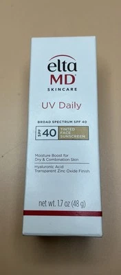 Солнцезащитный крем широкого спектра действия Elta MD UV Restore SPF 40 1,7 унции срок годности 02/26 *новый в коробке* - Изображение 1 из 4
