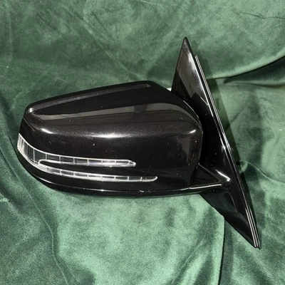 !!!2010-2016!!!!🔥Espejo retrovisor lateral para pasajeros Mercedes Benz E350-E550 en NEGRO OEM.  Foto 1 de 4