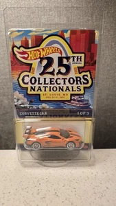 Hot Wheels 25th Collectors Nationals Convention Orange Corvette C8 R #3444 - Picture 1 of 6