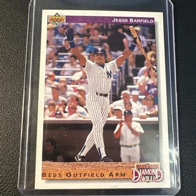 1992 Upper Deck - Jesse Barfield #644 - Image 1 of 2