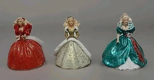 VTG Hallmark Holiday Barbie Keepsake Ornaments 1993 1994 1995 Christmas Tree EUC - Picture 1 of 16