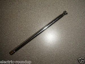 Qty 2, Antenna Telescoping 8" Brass 6-32 female thread 4.75" collapse 2 sections - Picture 1 of 4