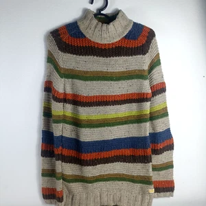 Maglione girocollo uomo Dashers maglia grossa a mano pesante 100% lana taglia - Foto 1 di 7