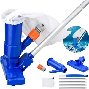 Manueller Poolsauger Set mit Teleskopstange - Ideal für Pools und Whirlpools - Bild 1 von 1