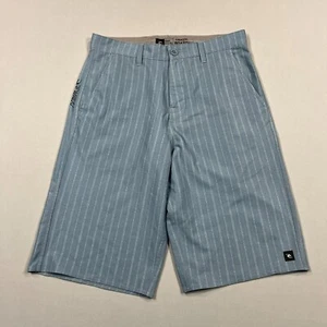 Rip Curl Mirage Blue Casual Lightweight Boardwalk Chino Walk Shorts Mens W30" - Picture 1 of 13