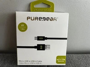 Pure Gear Usb-a Charging Cable Micro Usb 6ft - Picture 1 of 4