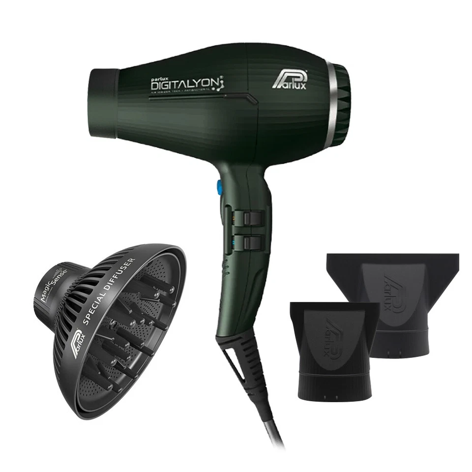 Parlux Digitalyon + Magic Sense - sèche-cheveux anthracite avec diffuseur - Photo 1/1