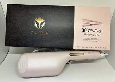 Calista Bodywaver Body Waver Styler Iron Large Wave Ballet Slipper Pink RARE - Image 1 of 4