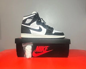 Size 9.5 - Air Jordan 1 Retro OG 2014 High Black White - Picture 1 of 9
