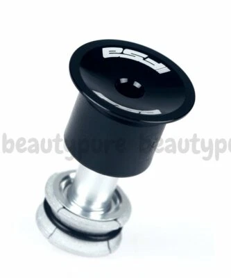FSA Compressor TH896 Headset Cap 1-1/8'' OD 35mm Alloy Black 1pc MTB/Road New - Image 1 of 2