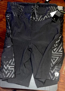 Ocean Current Mens Swimwear black shorts size L comfort stretch New! - Picture 1 of 7