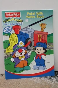 Fisher-Price Little People Paint with Water Books, paperback - Picture 1 of 5