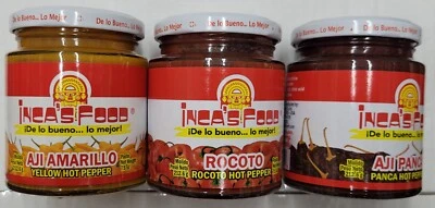  Aji Amarillo, Aji Panca, and Aji Rocoto - (3) 7.5 Oz Jars Sampler - Image 1 of 4