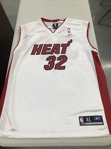CAMISETA BLANCA REEBOK NBA MIAMI HEAT SHAQUILLE O'NEAL NUEVA SIN ETIQUETAS TALLA XL - Imagen 1 de 10