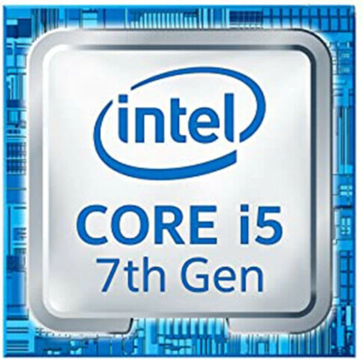 New Intel Core i5 7th Gen sticker Case Badge Genuine USA Lot Wholesale OEM - Image 1 of 1