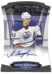 2015-16 UPPER DECK CONTOURS ANTON SLEPYSHEV ROOKIES AUTO RC #121 EDMONTON OILERS - Picture 1 of 2