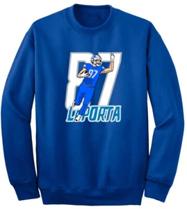 Sam Laporta 87 jersey Crew Neck Sweatshirt - Picture 1 of 2