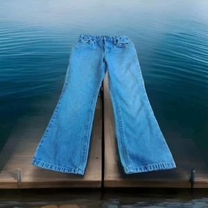 Land’s End Sz 6x Girl’s Bootcut Jeans  Denim Pants 20x20 School Clothes - Picture 1 of 10