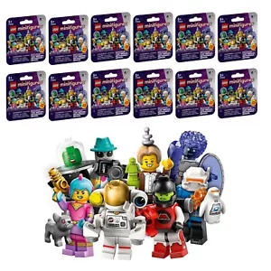 LEGO 71046 Spazio Completa 12 PEZZI Gioco Minifigures SET 2024 "Serie 26" - Foto 1 di 3