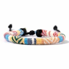 1pc Multicolor Cotton Ethnic Anklet Adjustable Rope Ankle Chain Unisex Fashion J