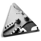 Triangle MDF Magnets - BW - Electric Guitar Musician Music #41009
