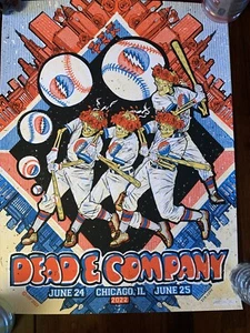 Rare Dave Mathews Band Chicago 2022 concert poster #499/2900 - Picture 1 of 4