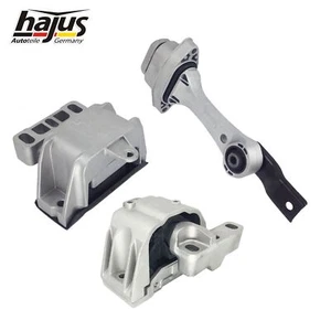 Original Hajus 3x Motorlager Getriebelager Audi A3 VW Golf 4 Skoda Seat 1.8T - Bild 1 von 12